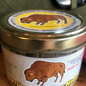 Terrine de bison nature