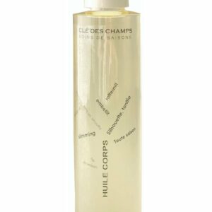 Huile corps silhouette Bio avec huile essentielle