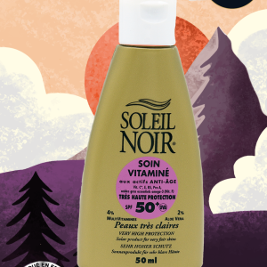 Soleil noir soin vitaminé SPF 50