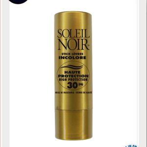 Soleil noir baume à lèvre incolore
