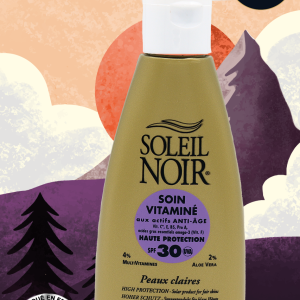 Soleil noir soin vitaminé SPF 30
