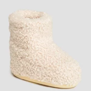 Moon Boot Icon low nolace faux curly
