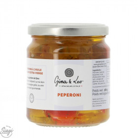 POIVRONS ROUGES JAUNES GINA&LEO 280 G